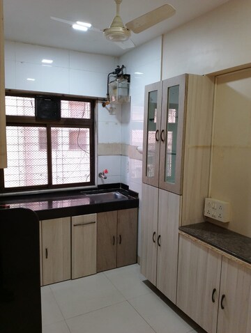 Kitchen in 1 BHK Apartment at Dadar West – for Rent