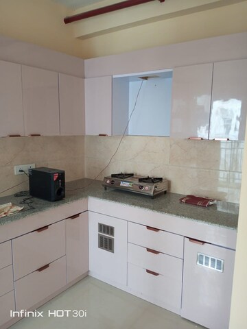 Kitchen in 3 BHK Apartment at Omaxe Waterscapes, Gomti Nagar – for Rent