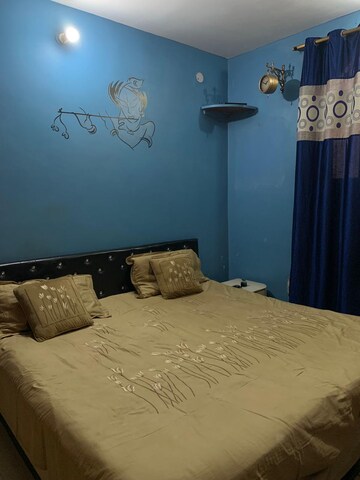 Bedroom in 2.5 BHK Builder Floor at Mehrauli – for Rent