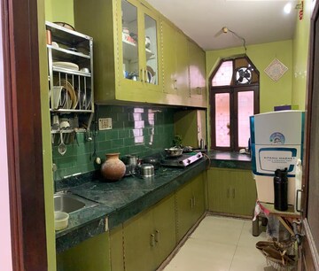Kitchen in 2.5 BHK Builder Floor at Mehrauli – for Rent