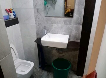 Bathroom in 3 BHK Apartment at Hiranandani Estate Princeton, Ghodbunder Road – for Rent