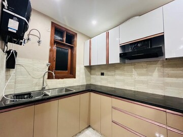 Kitchen in 3 BHK Apartment at Palm Residency Chhatarpur, Chattarpur – for Rent