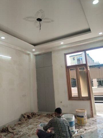 Living Room in 1 BHK Apartment at Palm Residency Chhatarpur, Chattarpur – for Rent