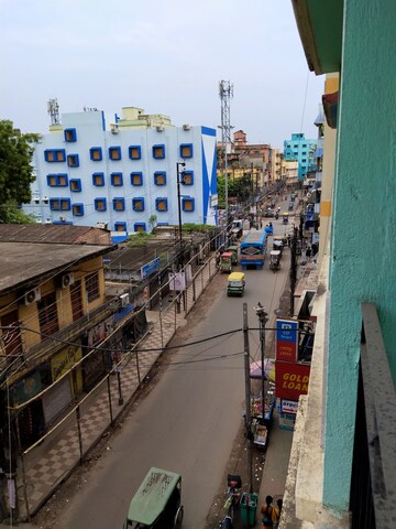 Balcony in 3 BHK Apartment at Baguiati – for Rent