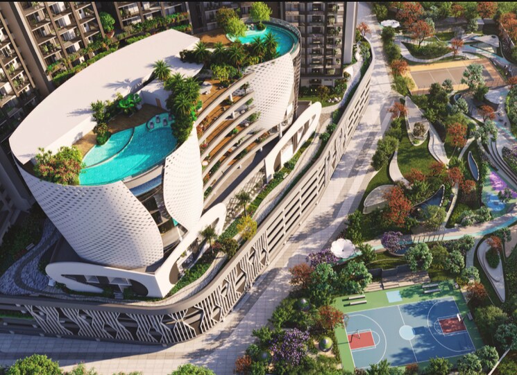 Exterior View, narsingi 3 Bedroom 1400 Sq.Ft. Apartment In Narsingi Hyderabad 7989370