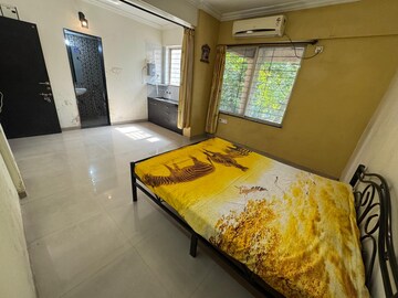 Bedroom in Studio Apartment at Goel Ganga Orchard, Mundhwa – for Rent