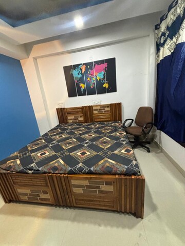 Bedroom in 1 BHK Apartment at Palm Residency Chhatarpur, Chattarpur – for Rent