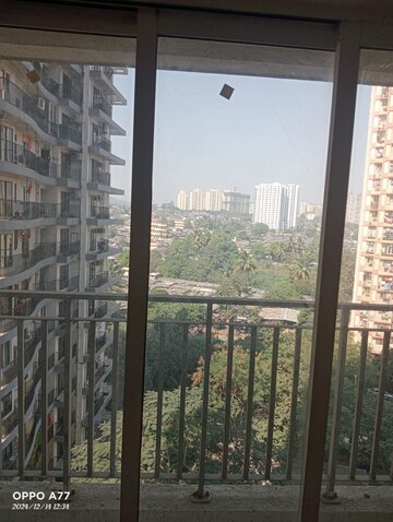 Balcony in 1 BHK Apartment at The Wadhwa Solitaire, Kolshet Road – for Rent