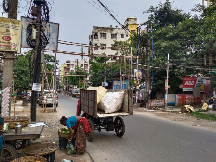 Exterior View, baguiati 2 Bedroom 945 Sq.Ft. Apartment In Baguiati Kolkata 7989597