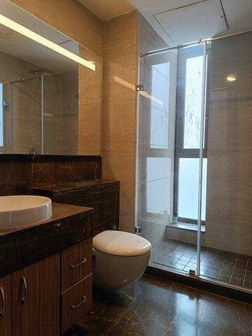 Bathroom in 4 BHK Apartment at M3M Golf Estate, Sector 65 – for Rent