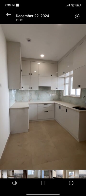 Kitchen in 3 BHK Apartment at Prestige Tranquil, Kokapet – for Rent