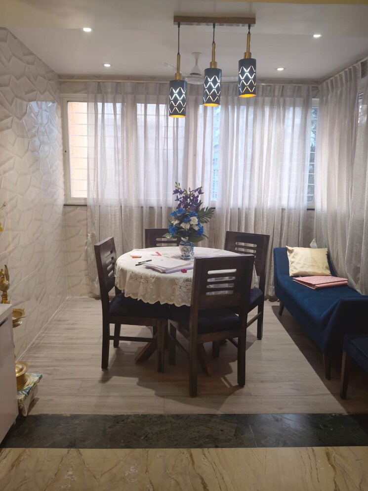 Living Room, kumar-palmcrest 2 Bedroom 700 Sq.Ft. Apartment In Pisoli Pune 7990114