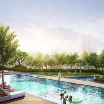 Swimming Pool in 2 BHK Apartment at Lodha Vista, Dhuru Wadi – for Rent