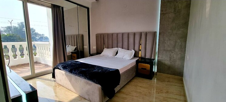 Master Bedroom, tejas-greenberry-signatures 2.5 Bedroom 1036 Sq.Ft. Apartment In Vrindavan Yojna Lucknow 7990263