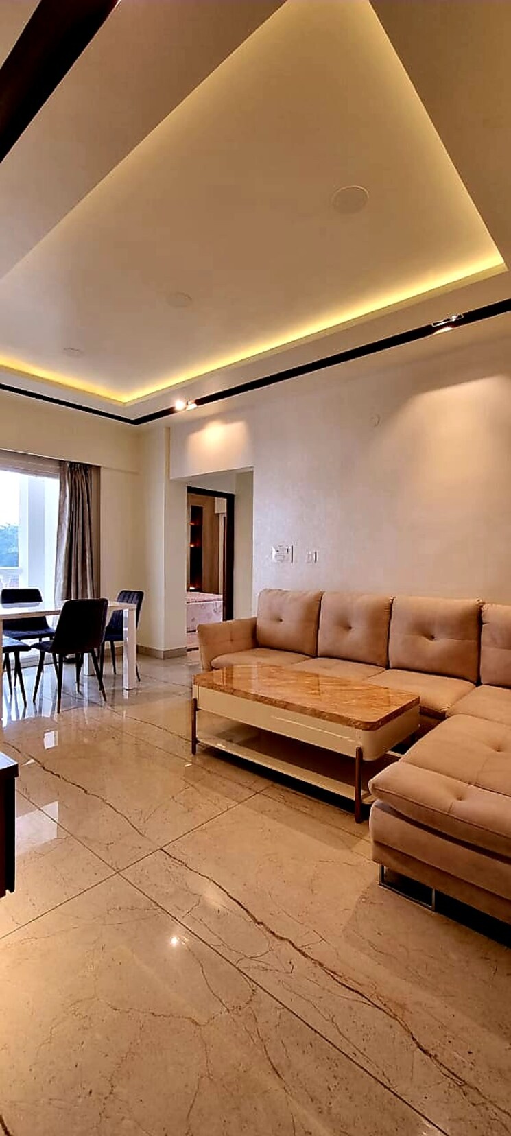 Living Room, tejas-greenberry-signatures 2.5 Bedroom 1036 Sq.Ft. Apartment In Vrindavan Yojna Lucknow 7990263