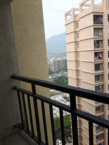 Balcony in 2 BHK Apartment at Rosa Gardenia, Ghodbunder Road – for Sale