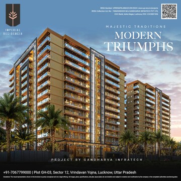 4 BHK Apartment – Exterior View View at Imperial Residency Banaura Husainbari, Banaura Husainbari - for Sale