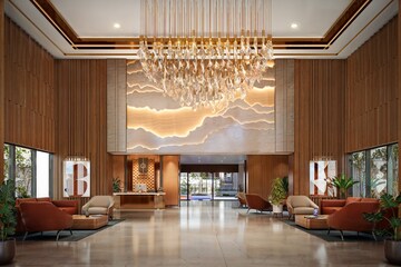 Building Lobby in 4 BHK Apartment at Imperial Residency Banaura Husainbari, Banaura Husainbari – for Sale