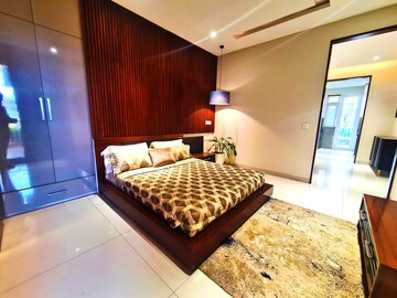 Master Bedroom in 3 BHK Apartment at Motia Blue Ridge, Dhakoli Village – for Sale
