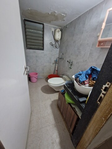 Bathroom in 2 BHK Apartment at Rustomjee Avenue I, Virar West – for Rent