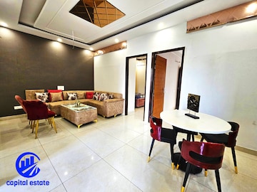 Living Room in 3 BHK Apartment at Sector 20 – for Sale