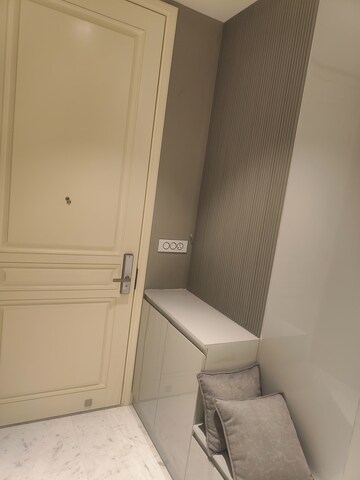 Bathroom in 1 BHK Apartment at Bhartiya Leela Residences, Thanisandra Main Road – for Rent