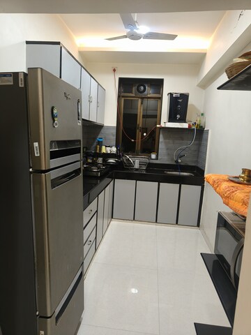 Kitchen in 1 BHK Apartment at Nutan Madhuban Apartment, Worli – for Rent