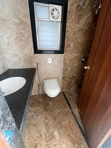 Bathroom in 2 BHK Apartment at Prathmesh Elite, Kothrud – for Rent