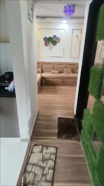 Living Room in 1 BHK Apartment at Bhoomi Acropolis, Virar West – for Rent