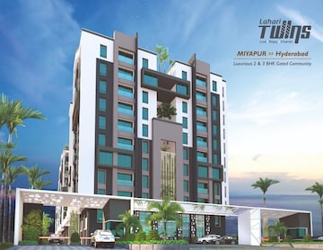 3 BHK Apartment For Resale in Lahari Twins Miyapur Hyderabad  7990472