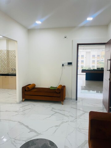 Living Room in 2 BHK Apartment at Sahyadri Shruberry, Moshi – for Rent