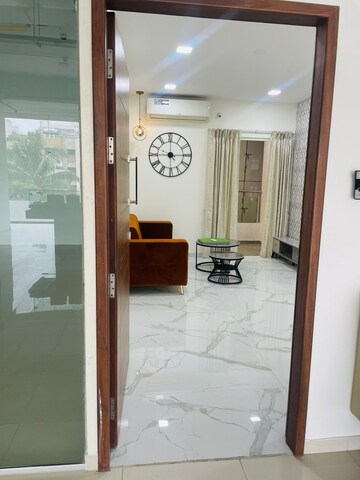 Master Bedroom in 2 BHK Apartment at Sahyadri Shruberry, Moshi – for Rent