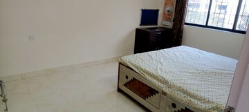 Bedroom in 2 BHK Apartment at Sahyadri Shruberry, Moshi – for Rent