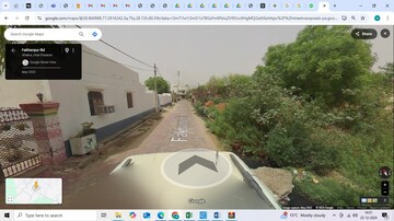  Plot – Exterior View View at Kanker Khera - for Sale