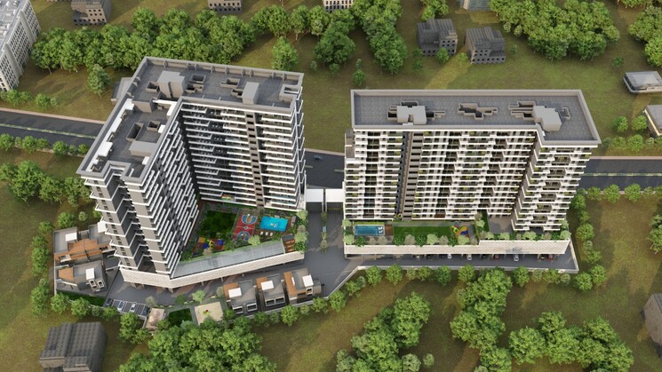 Exterior View, thanekar-palacio 2 Bedroom 1070 Sq.Ft. Apartment In Badlapur East Thane 7990574