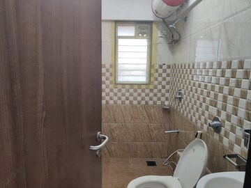 Bathroom in 1 RK Apartment at Kumar Society, Vakola – for Rent