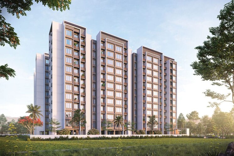 Exterior View, deeplaxmi-shreeji-meadows 2 Bedroom 950 Sq.Ft. Apartment In Katrap Thane 7990619