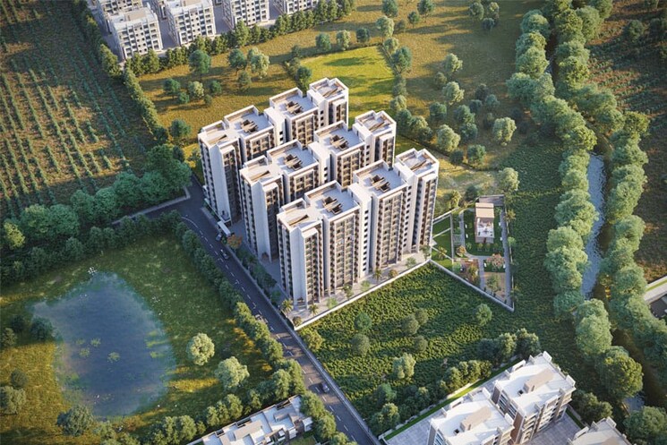 Master Plan, deeplaxmi-shreeji-meadows 2 Bedroom 950 Sq.Ft. Apartment In Katrap Thane 7990619