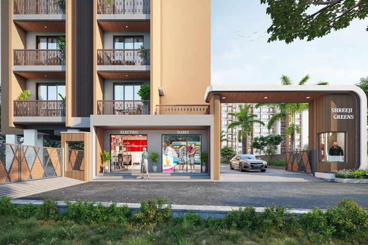 Exterior View, deeplaxmi-shreeji-meadows 2 Bedroom 950 Sq.Ft. Apartment In Katrap Thane 7990619