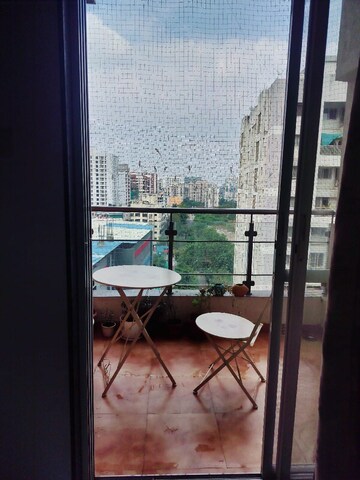 Balcony in 2 BHK Apartment at Venkatesh Graffiti, Keshav Nagar – for Rent