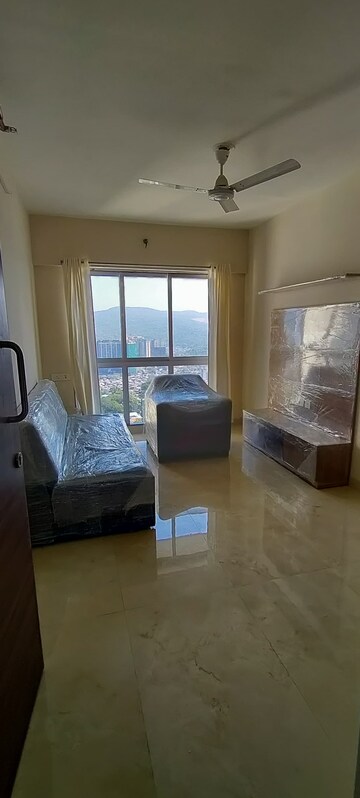 Living Room in 2 BHK Apartment at Sethia Imperial Avenue, Malad East – for Sale