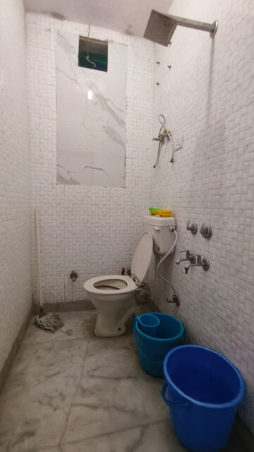 Bathroom in 1 BHK Builder Floor at Govindpuri – for Rent