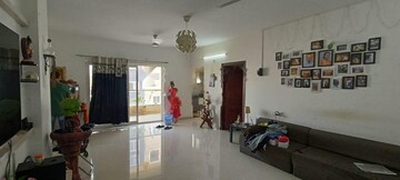 Living Room in 3 BHK Apartment at Paramount Hill County, Kondapur – for Rent