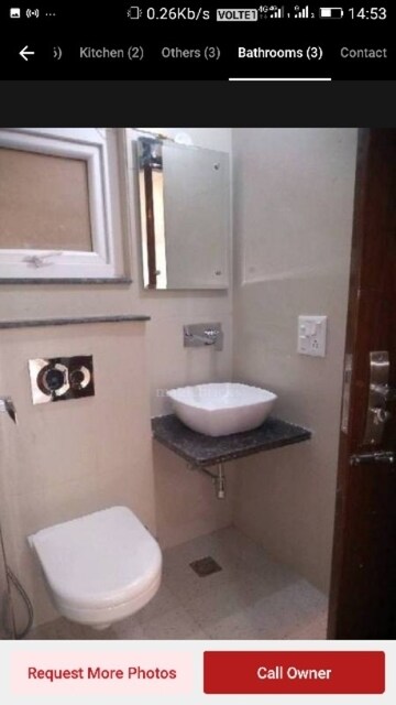 Bathroom in 3 BHK Builder Floor at Sector 71 – for Sale