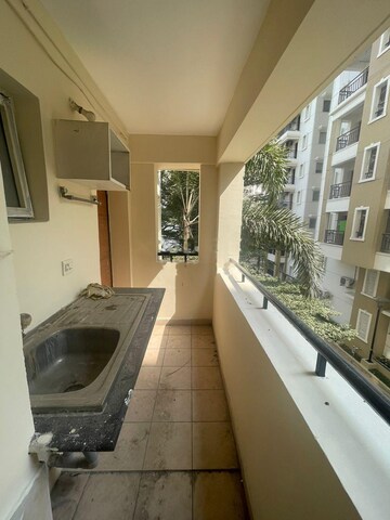 Balcony in 3 BHK Apartment at ASBL Spire, Kokapet – for Rent
