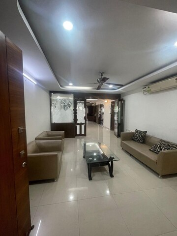Living Room in 3 BHK Apartment at ASBL Spire, Kokapet – for Rent