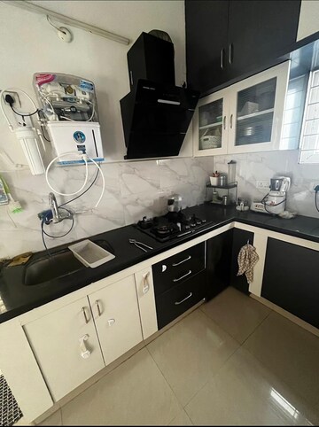 Kitchen in 2 BHK Apartment at Sahasraa Aurelija, Kondapur – for Rent