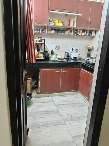 Kitchen in 2 BHK Builder Floor at Lajpat Nagar 4 – for Rent
