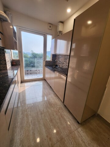 Kitchen in 3 BHK Builder Floor at Kohli One Malibu Town, Sector 47 – for Rent