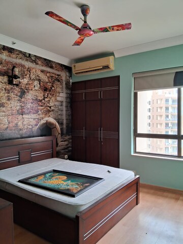 Bedroom in 3 BHK Apartment at Unitech Fresco, Sector 50 – for Rent